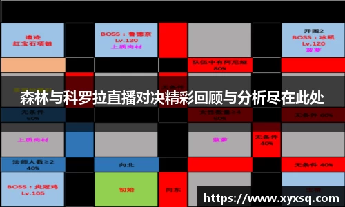 森林与科罗拉直播对决精彩回顾与分析尽在此处